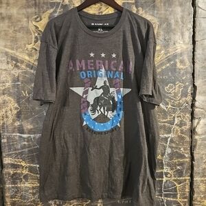 RANK 45 Men's American Original Xtrm Sport Short Sleeve Logo Graphic T-Shirt